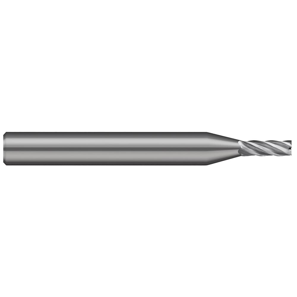 Square End Mill: 3/32" Dia, 5 Flute, Solid Carbide