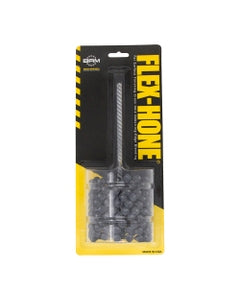 2 5/8″ Bore Diameter × 3″ Hone Length × 8″ Overall Length, 80 Grit, Silicon Carbide - Standard Duty Flex-Hone