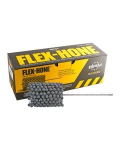 3 3/4″ Bore Diameter × 5″ Hone Length × 13.5″ Overall Length, 800 Grit, Aluminum Oxide - Heavy Duty Flex-Hone