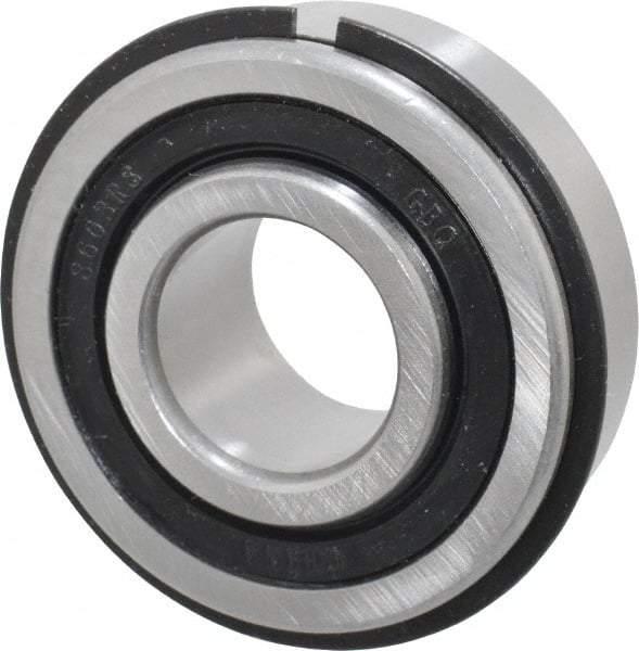 Value Collection - 3/4" Bore Diam, 1-3/4" OD, Double Seal Semi Ground Extra Light Radial Ball Bearing - 1 Row, Round Bore, 707 Lb Static Capacity, 1,366 Lb Dynamic Capacity - Eagle Tool & Supply