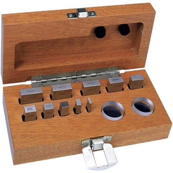 TESA Brown & Sharpe - Micrometer Accuracy Checking Set - Eagle Tool & Supply