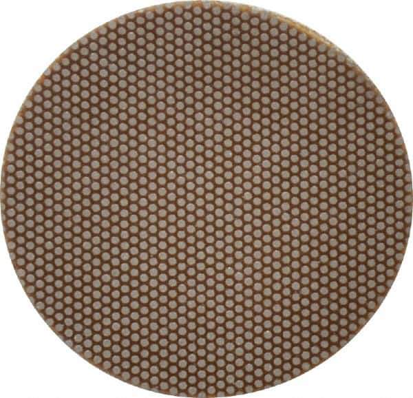 3M - 1-1/2" Diam, 800 Grit, Diamond Hook & Loop Disc - Super Fine Grade, Coated, Cloth Backing, Series 6002J - Eagle Tool & Supply