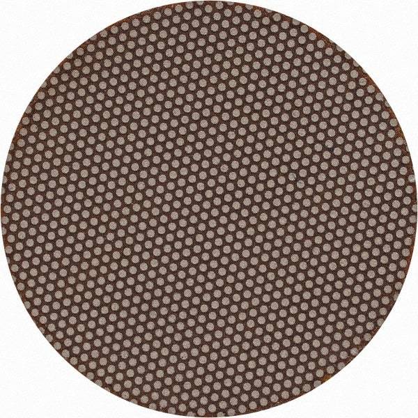 3M - 1-1/2" Diam, 1,800 Grit, Diamond Hook & Loop Disc - Ultra Fine Grade, Coated, Cloth Backing, Series 6002J - Eagle Tool & Supply