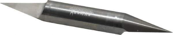 Accupro - 1/2 Inch Diameter, 4 Inch Overall Length, 5/8 Inch Split Length, Solid Carbide, Conical Point Split End Carbide Blank - Single End, 30° Point - Eagle Tool & Supply
