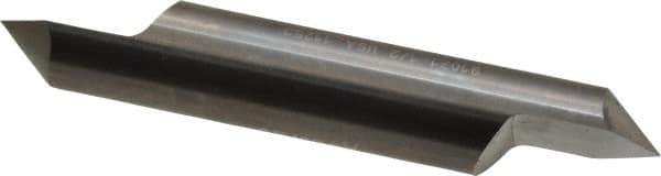 Accupro - 1/2 Inch Diameter, 3 Inch Overall Length, 5/8 Inch Split Length, Solid Carbide, Conical Point Split End Carbide Blank - Single End, 90° Point - Eagle Tool & Supply