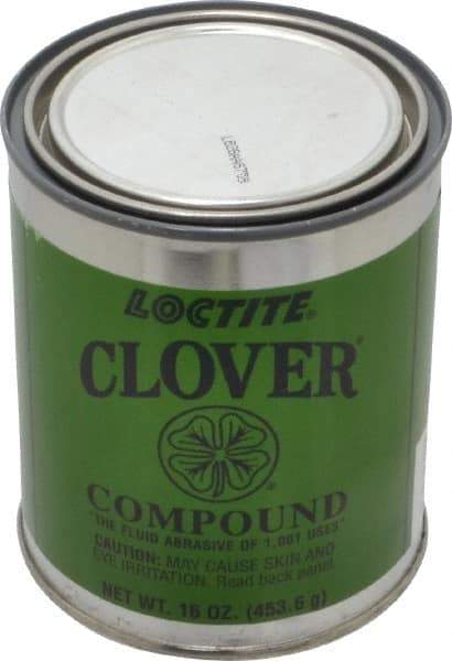 Loctite - 1 Lb Grease Compound - Compound Grade Extra Fine, Grade 1A, 320 Grit, Black & Gray, Use on General Purpose - Eagle Tool & Supply