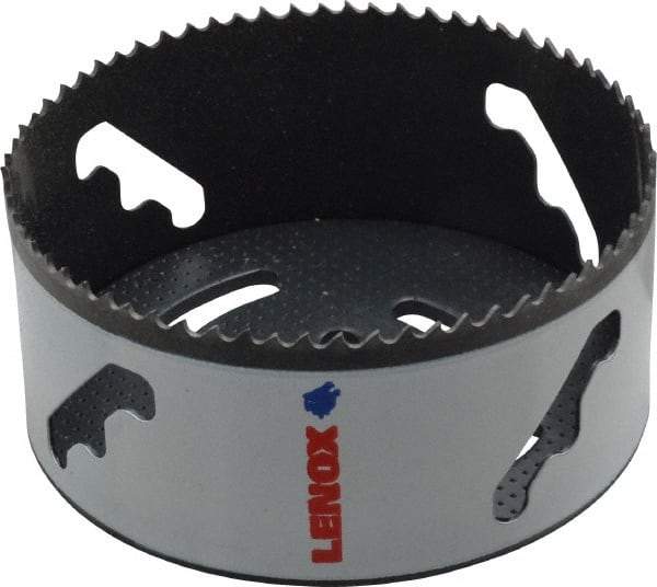 Lenox - 4-1/2" Diam, 1-1/2" Cutting Depth, Hole Saw - Bi-Metal Saw, Toothed Edge - Eagle Tool & Supply