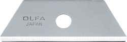 Olfa - 50 Piece Steel Safety Blade - 2" OAL - Eagle Tool & Supply