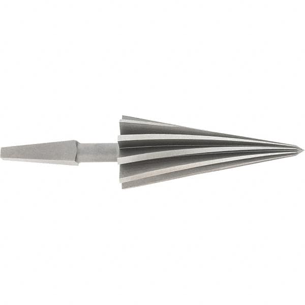 Alvord Polk - 1-1/4" Diam, 3/16" Small End Diam, Brace Shank, 2-7/8" Flute, Repairman's Reamer - Eagle Tool & Supply