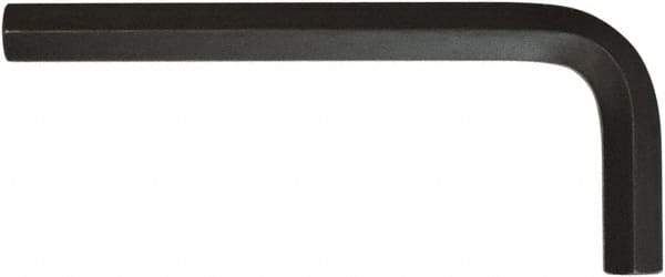 Bondhus - 12mm Hex, Short Arm, Hex Key - 4-51/64" OAL, Metric System of Measurement - Eagle Tool & Supply
