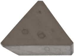 APT - 3/8" Inscribed Circle, Triangle, CBT Chipbreaker for Indexables - 0.129" Effective Width, Carbide - Eagle Tool & Supply