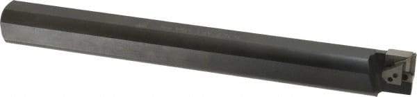 APT - 1-1/2" Min Bore Diam, 11-1/2" OAL, 1-1/4" Shank Diam, Indexable Boring Bar - TPG Insert, Screw or Clamp Holding Method - Eagle Tool & Supply