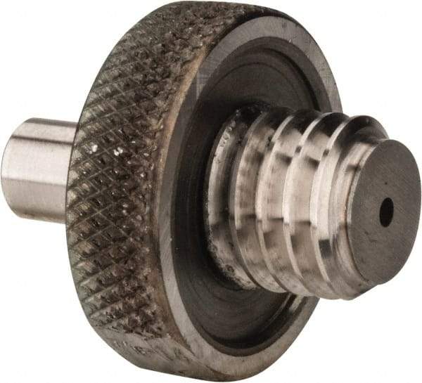 TE-CO - 7/16-14 UNC, 3/8 Inch Thread, 3/8 Inch Shaft Length, Tapped Hole Location Gage - Steel, 7/8 Inch Head Diameter, 1 Inch Overall Length - Eagle Tool & Supply