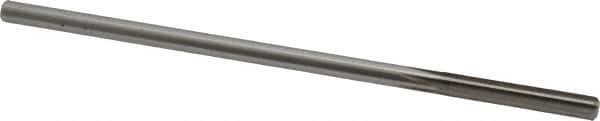 Alvord Polk - 0.1968" Cobalt 6 Flute Chucking Reamer - Straight Flute, 0.1895" Straight Shank, 1-1/4" Flute Length, 5" OAL - Eagle Tool & Supply