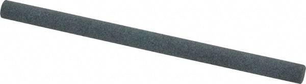 Value Collection - Round, Aluminum Oxide, Toolroom Finishing Stick - 4" Long x 1/4" Wide, Coarse Grade - Eagle Tool & Supply