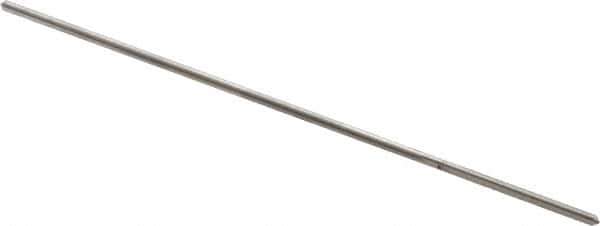 Alvord Polk - #56 High Speed Steel 4 Flute Chucking Reamer - Straight Flute, 0.0455" Straight Shank, 1/2" Flute Length, 2-1/2" OAL - Eagle Tool & Supply
