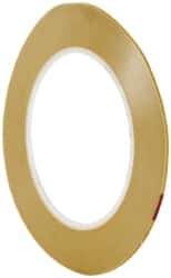 3M - 1/16" Wide x 60 Yd Long Green Polypropylene Film Masking Tape - Series 218, 5 mil Thick, 13 In/Lb Tensile Strength - Eagle Tool & Supply