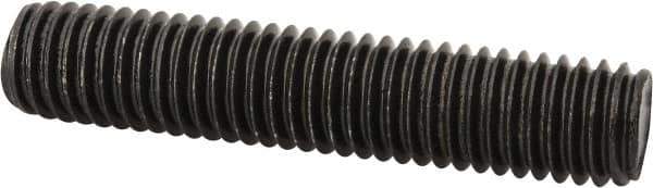 Value Collection - 1/2-13 2-1/2" OAL Fully Threaded Stud - Carbon Steel, Plain Finish - Eagle Tool & Supply