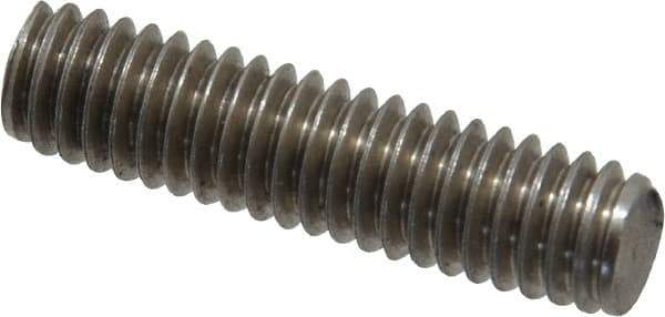 Value Collection - 5/16-18 1-1/4" OAL Fully Threaded Stud - Stainless Steel, Plain Finish - Eagle Tool & Supply