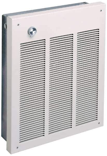 Marley - 240, 208 Volt, 2,000, 1,500 Watt, 8.3, 7.2 Amps, 100 CFM, 6,826/5,120 BTU, Fan Forced Wall Heater - 15-3/4 Wide x 1-3/8 Deep x 19-1/8 High - Eagle Tool & Supply