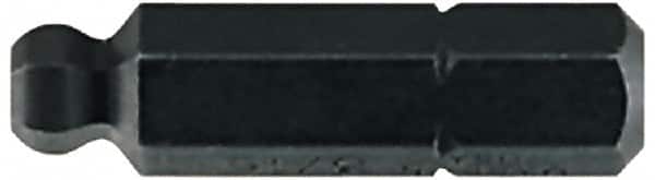 Bondhus - 1/4" Drive, 8mm Ball End Hex Drive Bit - Eagle Tool & Supply