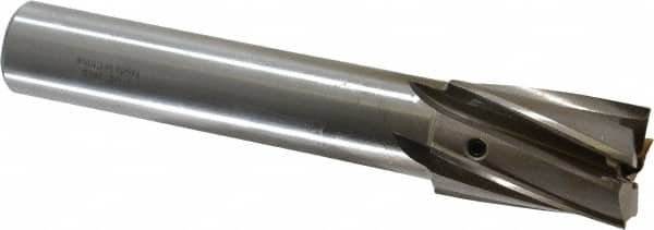 Value Collection - 1-1/4" Diam, 1" Shank, Diam, 5 Flutes, Straight Shank, Interchangeable Pilot Counterbore - Eagle Tool & Supply