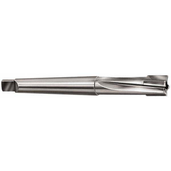 Made in USA - 1-5/16" Diam, 4 Flutes, Morse Taper Shank, Interchangeable Pilot Counterbore - Eagle Tool & Supply