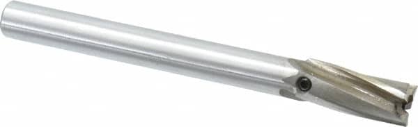 Value Collection - 7/16" Diam, 3/8" Shank, Diam, 3 Flutes, Straight Shank, Interchangeable Pilot Counterbore - Eagle Tool & Supply