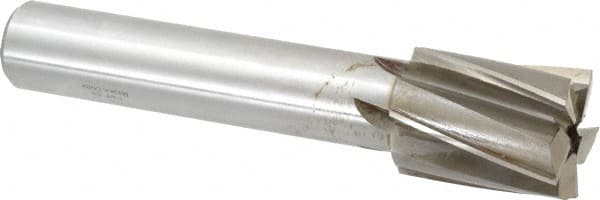 Value Collection - 1-3/4" Diam, 1-1/4" Shank, Diam, 5 Flutes, Straight Shank, Interchangeable Pilot Counterbore - Eagle Tool & Supply