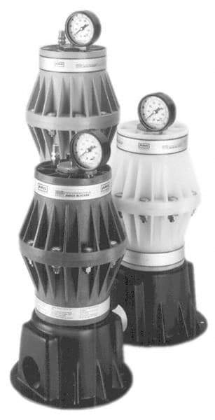 ARO/Ingersoll-Rand - Shock Blocker Pulsation Dampener, Air Operated Diaphragm Pump - Santoprene Diaphragm, Polypropylene Housing - Eagle Tool & Supply