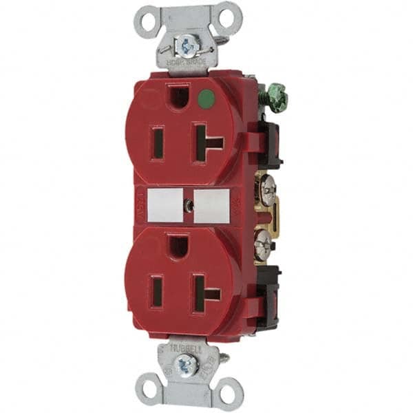 Bryant Electric - Straight Blade Receptacles Receptacle Type: Duplex Receptacle Grade: Hospital - Eagle Tool & Supply