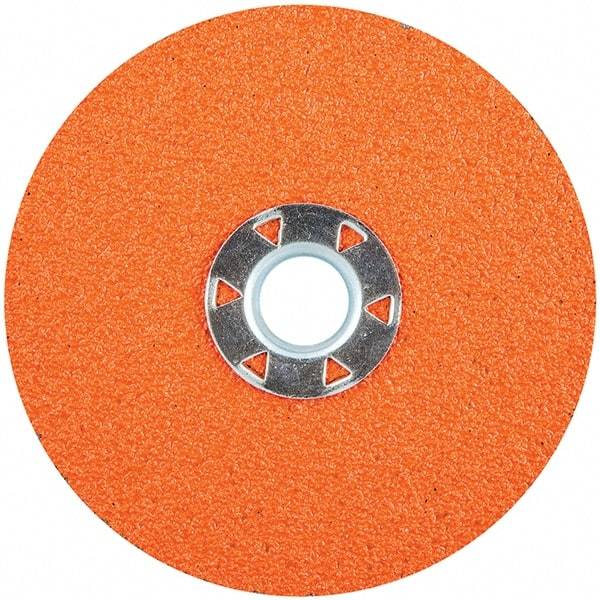 Norton - Fiber Discs Disc Diameter (Inch): 5 Abrasive Material: Ceramic Alumina - Eagle Tool & Supply
