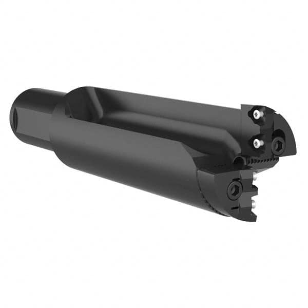Allied Machine and Engineering - 136.5mm Max Drill Depth, 2.2xD, 55.9mm Diam, Indexable Insert Drill - Eagle Tool & Supply
