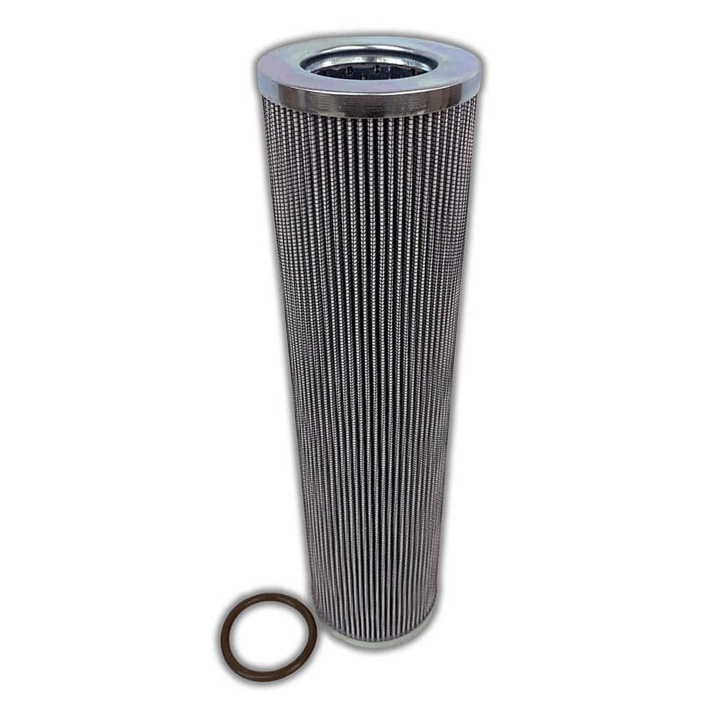 Replacement/Interchange Hydraulic Filter Element: Microglass, 10 µ