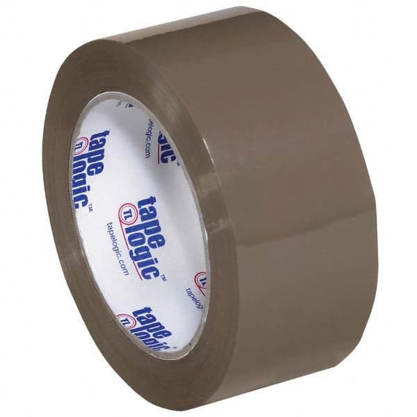 Tape Logic - Pack of (6) 110 Yd Rolls 2" Tan Hot Melt Adhesive Packaging Tape - Eagle Tool & Supply