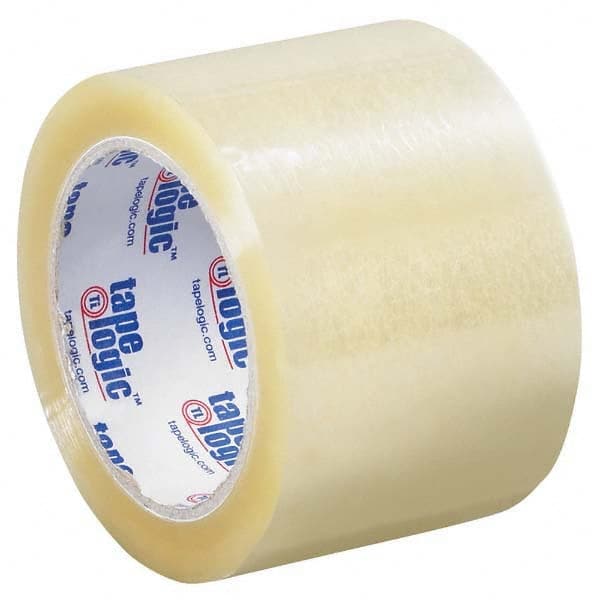 Tape Logic - Pack of (6) 110 Yd Rolls 3" Clear Acrylic Adhesive Packaging Tape - Eagle Tool & Supply