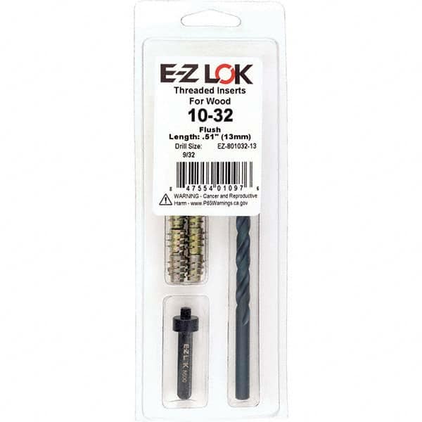 E-Z LOK - Thread Repair Kits Insert Thread Size (Inch): 1/4-20 Includes Drill: Yes - Eagle Tool & Supply