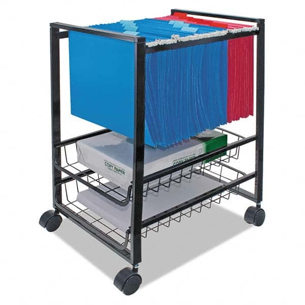 ADVANTUS - Compartment Storage Boxes & Bins Type: File Boxes-Portable Number of Compartments: 2.000 - Eagle Tool & Supply