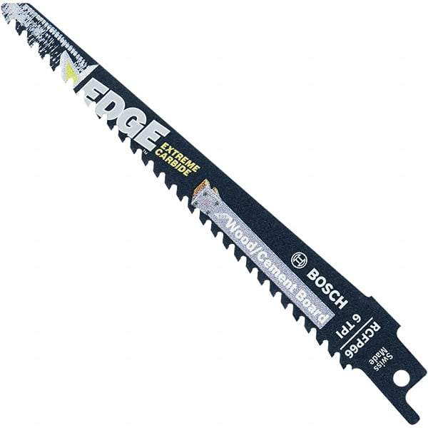 Bosch - Reciprocating Saw Blades Blade Material: Carbide Blade Length (Inch): 6 - Eagle Tool & Supply