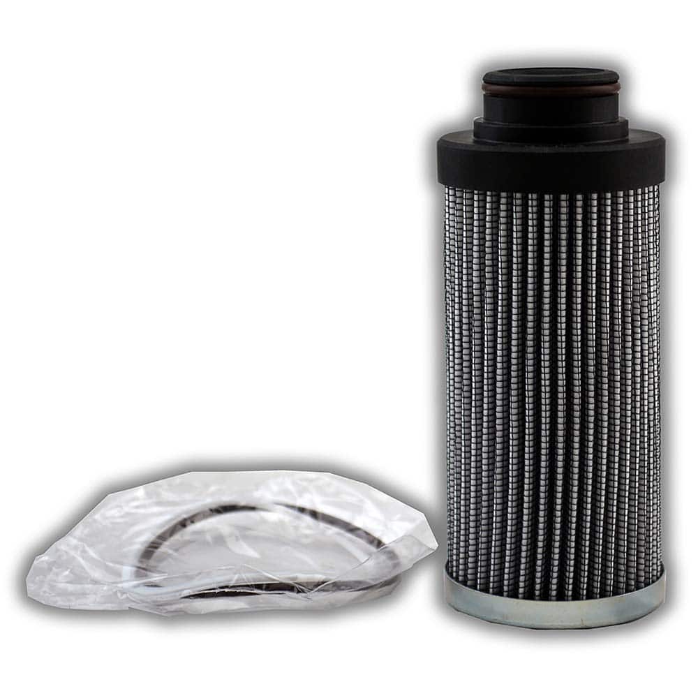 Replacement/Interchange Hydraulic Filter Element: Microglass, 10 µ
