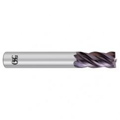 1/4 x 1/4 x 7/16 x 2-1/2 4Fl Square Carbide End Mill - EXO - Eagle Tool & Supply
