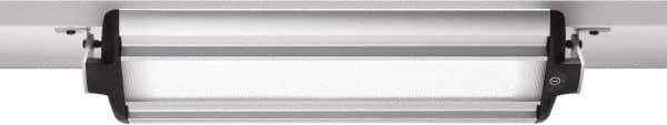 Waldmann Lighting - Nonadjustable, Bracket Mounted, LED, Silver, General Purpose Task Light - 24 Watt, 100 to 240 Volt, Nonmagnifying - Eagle Tool & Supply