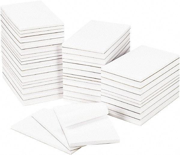UNIVERSAL - 100 Sheet, 5" x 8", Scratch Pad - White - Eagle Tool & Supply
