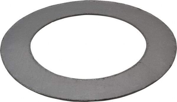 Made in USA - 4" Pipe, 4-1/2" ID x 6-7/8" OD Flange Gasket - Graphite, Dark Gray, 1/16" Thick - Eagle Tool & Supply