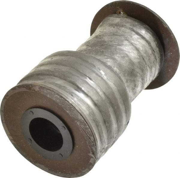 Made in USA - 3/8" x 6.6' Spool Length, Acrylic Fiber Graphite Yarn Compression Packing - 500° F Max, Dark Gray - Eagle Tool & Supply