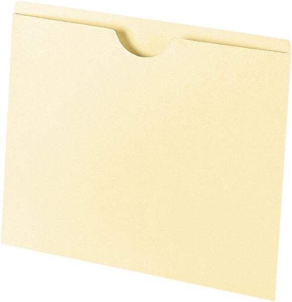 UNIVERSAL - 8-1/2 x 11", Letter Size, Manila, File Jacket - 11 Point Stock - Eagle Tool & Supply