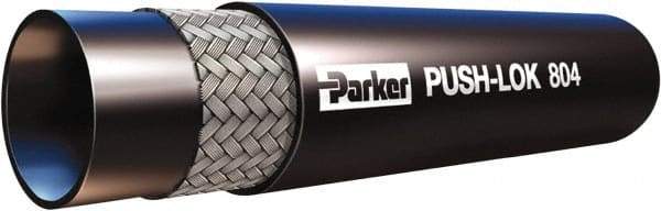 Parker - 5/8" ID x 0.91" OD CTL Push-on Air Hose - 150 Working psi, -40 to 158°F, Black - Eagle Tool & Supply