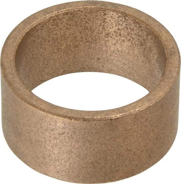 Boston Gear - 1-1/4" Inside x 1-1/2" Outside Diam, Oil Impregnated Bronze SAE-841 Sleeve Bearing - 3/4" OAL - Eagle Tool & Supply
