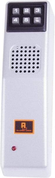 Alarm Lock - Combination Entry Lever Lockset - 2-3/8" Back Set, Steel, Silver Finish - Eagle Tool & Supply