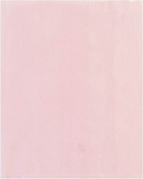 Value Collection - 7" Long x 5" Wide, 2 mil Thick, Open Top Antistatic Poly Bag - Pink, Standard Grade - Eagle Tool & Supply